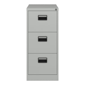 Cassettiera Rà¤à¤kkylà¤ in Acciaio con 3 Cassetti 103 x 45 x 62 cm - Grigio [en.casa]