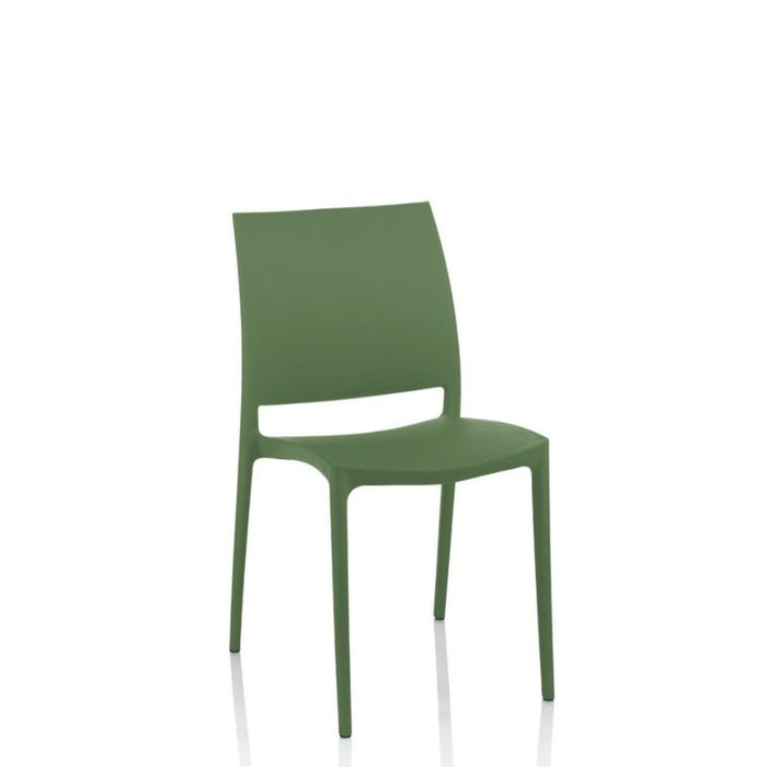 Sedia Curtis polipropilene menta design ergonomico