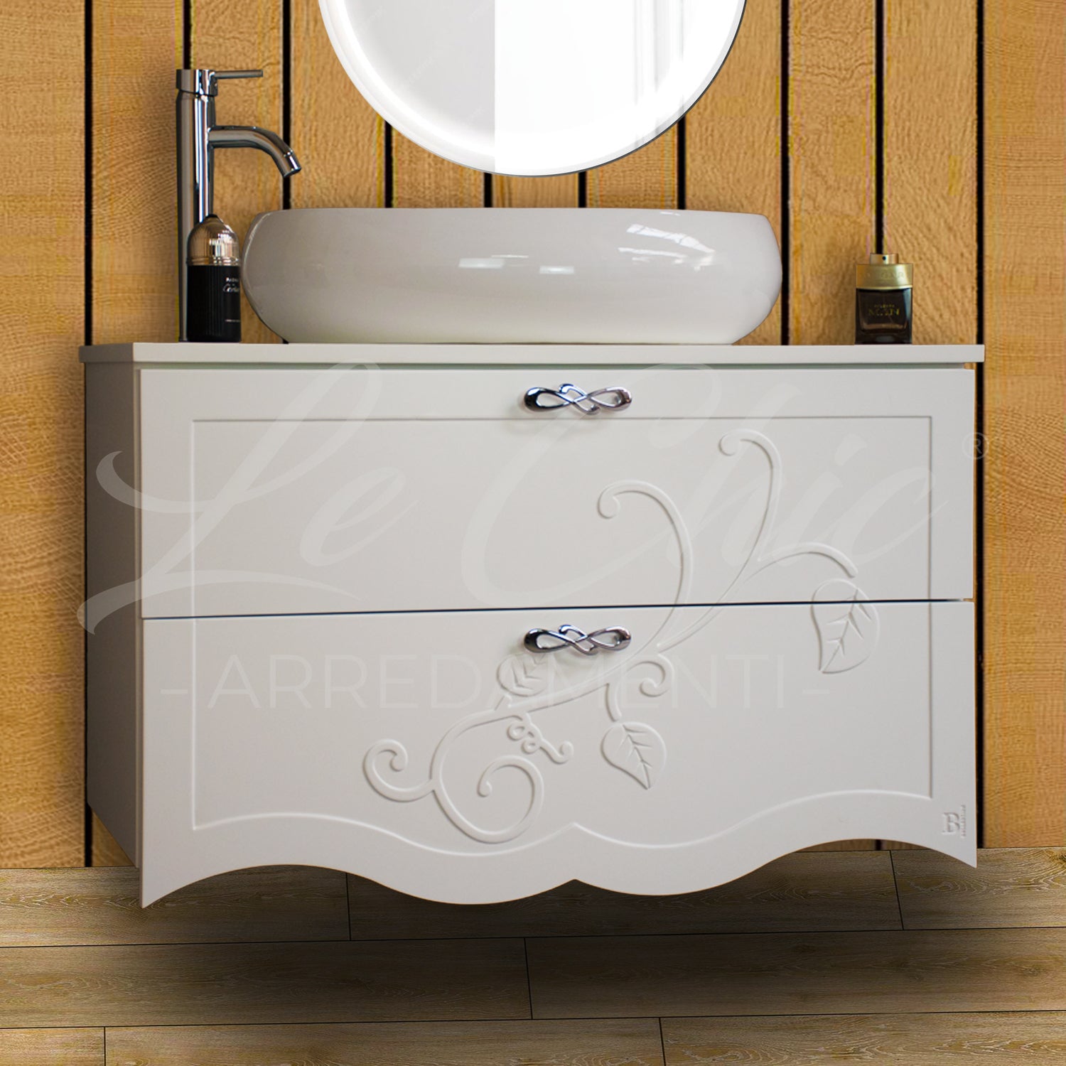 Mobile bagno moderno pantografato - 80x46