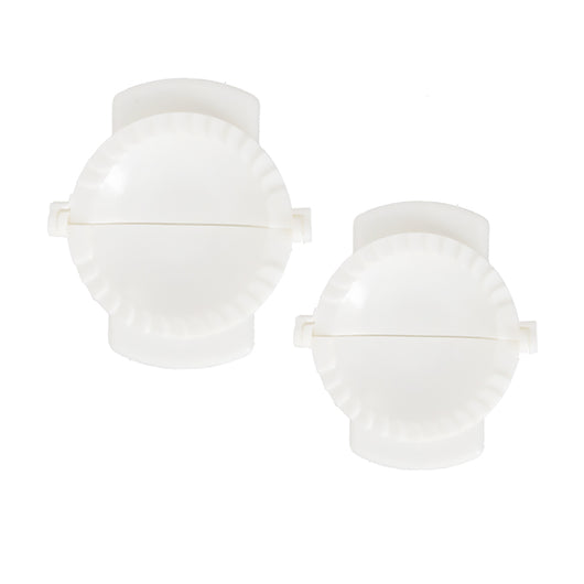 Set 2 pcs Stampo per Panzerotti e Ravioli 85mm in Plastica Resistente