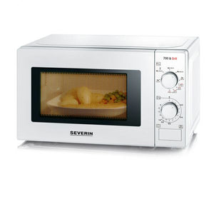 Severin mw7891 forno fornetto a microonde 2 in 1 con funzione griglia colore bianco capacitÃ  20 lt