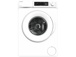 Sharp es-nfa6101wd-es lavatrice 6kg. classe d, 100 giri, 15 programmi