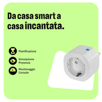 OMAJIN by Netatmo set 2 Prese Intelligenti con timer, monitoraggio consumo, controllo remoto, spegnimento ritardato, risparmio energetico, Wi-Fi/Bluetooth, 16A/3680W, OSP-SK-01-EC