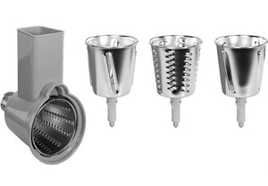 Smeg set 4 cilindri accessori per tritaverdure in acciaio inox smsg01