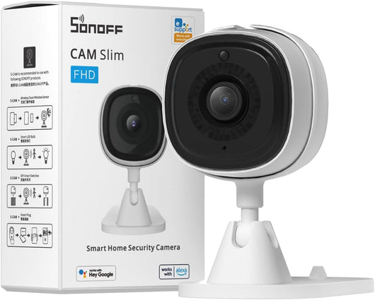 Sonoff S-CAM Mini Telecamera Senza Fili Audio Bidirezionale Compatibile con Alexa Google Home