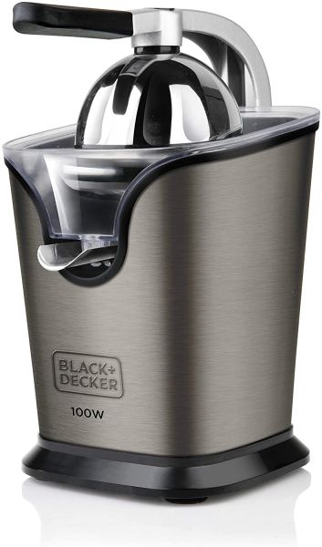 Spremiagrumi in acciaio inox potenza 100 w bxcj100e black+decker