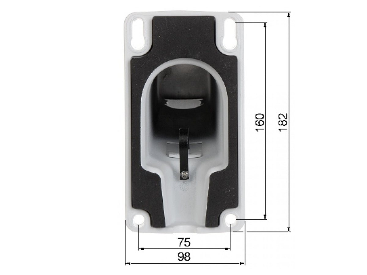 Staffa Fissaggio Supporto da Parete Per Videocamera PTZ DS1602 HYU-215N Uso In Videosorveglianza