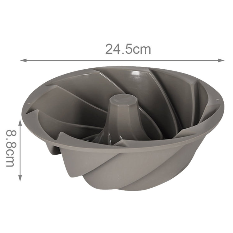 Stampo in Silicone Multiuso per la Torta Antiaderente TermoresistenteDiametro 24.5cm Altezza 8.8cm Modello H