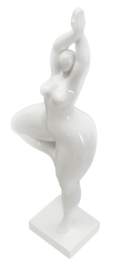 Statua raffiguarnte donna 16x9x45,8cm DONNINA YOGA