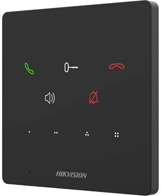 Stazione Interna senza schermo IP POE Hikvision per Videocitofono Hikvision serie KH6