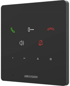 Stazione Interna senza schermo IP POE Hikvision per Videocitofono Hikvision serie KH6