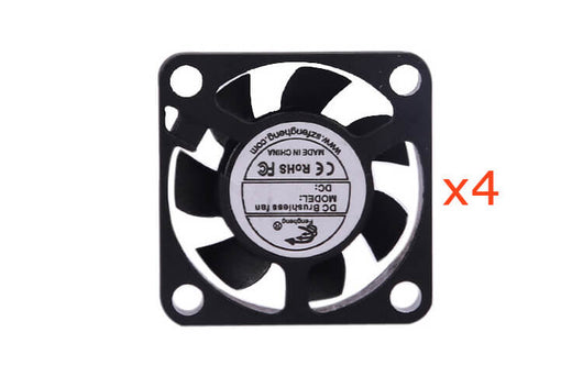 Stock 4 pz Ventola Dissipatore Raffredamento 30 x 30 mm 12V 0,1A 6000 RPM Cooling Fan Ventolina FH3007