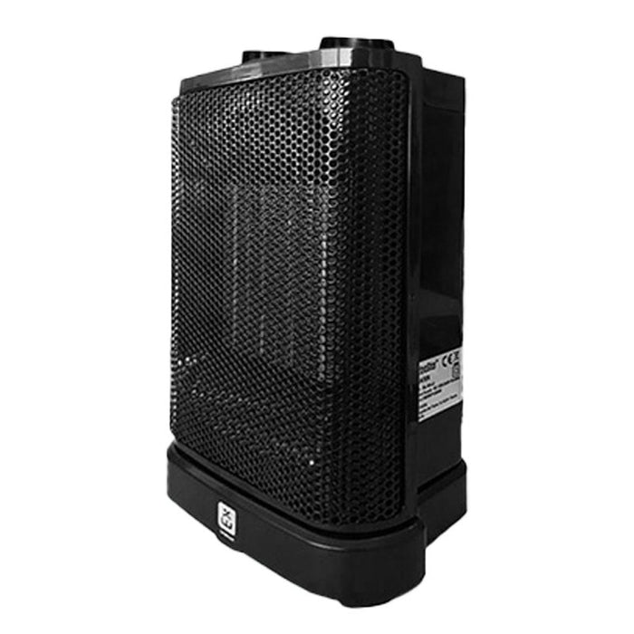 Stufa Elettrica da 1000W-1500W Portatile con Maniglia con Protezione di Sicurezza Automatico L15.7cm x H25.5cm Colore Nero