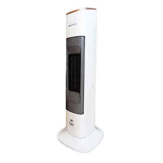 Stufa Elettrtica A Torre da 1350W-2000W a Basso Consumo con Smart Timer e Telecomando L22.3cm x H62.5cm Colore Bianco