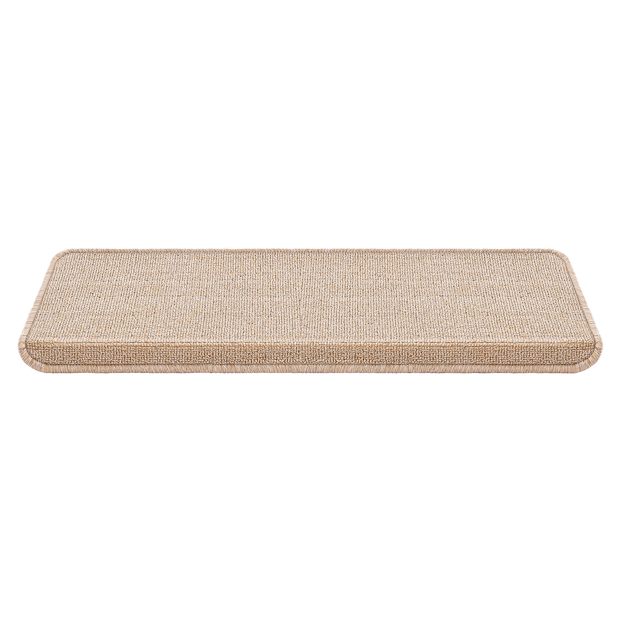 Set da 15 Tappeti Coprigradini per Scale Interne - Rettangolare - Beige [en.casa]