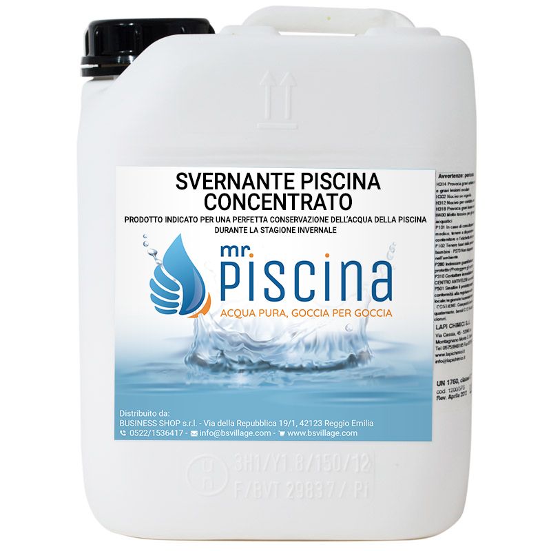 Svernante Piscina Concentrato Da 5 Kg