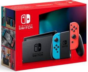 Switch Console 1.1 Neon Blue/Neon Red NEW