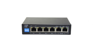 Switch Safire 4 Canali Poe 2 Up Link 10/100/100 SF-SW0604POE-G-60