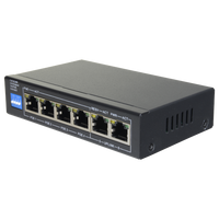 Switch Safire 4 Canali Poe 2 Up Link 10/100/100 SF-SW0604POE-G-60