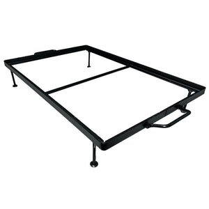 Telaio ferro supporto  per pietra lavica ollare cm 60x40x10h con piedini rimovibili