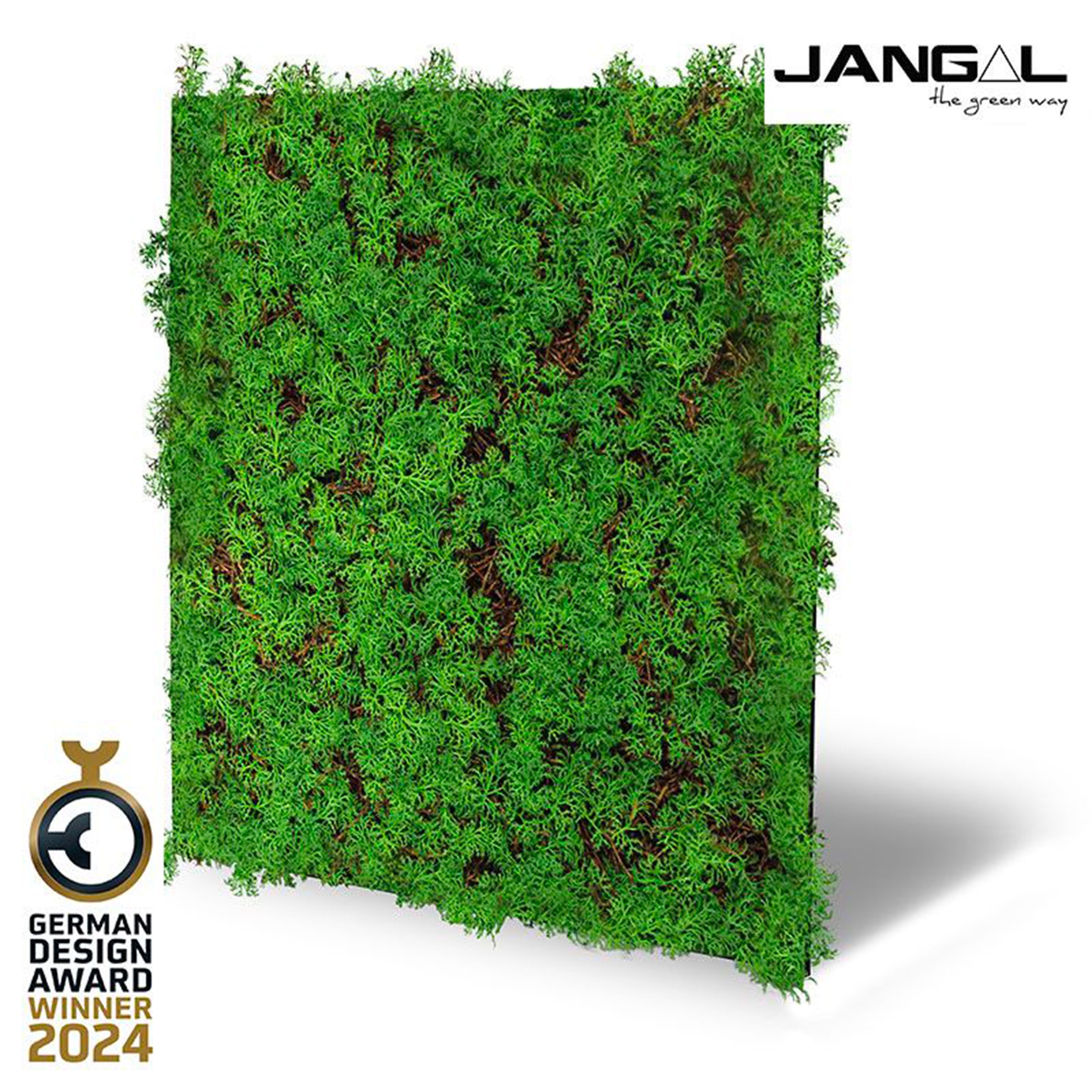 JANGAL Pannelli acustici Modulabili in FLORA sintetica ULTRAREALISTICA 52x52cm mod. THUJA TEA TREE