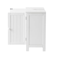 Mobiletto bagno sottolavabo a 2 ante bianco Caroline 60x30x60 cm