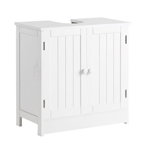 Mobiletto bagno sottolavabo a 2 ante bianco Caroline 60x30x60 cm