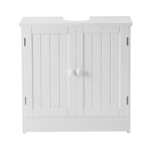 Mobiletto bagno sottolavabo a 2 ante bianco Caroline 60x30x60 cm