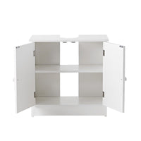 Mobiletto bagno sottolavabo a 2 ante bianco Caroline 60x30x60 cm