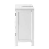 Mobiletto bagno sottolavabo a 2 ante bianco Caroline 60x30x60 cm