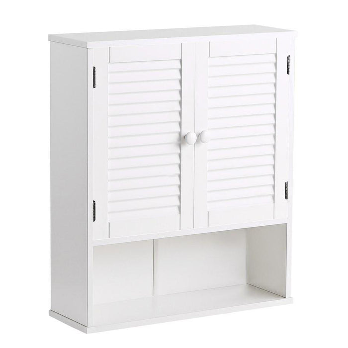 Pensile superiore bagno Iris 60x20x70 cm bianco