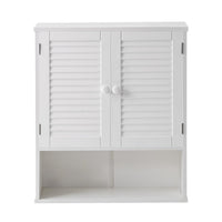 Pensile superiore bagno Iris 60x20x70 cm bianco