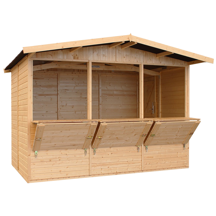 Chiosco in legno da giardino - 336x263 cm/6 m2 - TIMBELA M150A