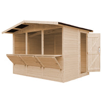 Chiosco in legno da giardino - 336x263 cm/6 m2 - TIMBELA M150A