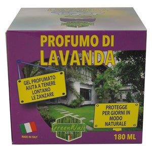 GEL PROFUMATO ANTIZANZARE Ml. 180 - fragranza eucalipto GREENWALL