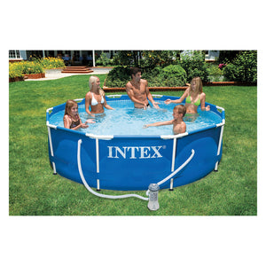 PISCINA CON TELAIO 'LINEA FRAME' cm 305 x 76 - 4485lt pompa 1250 l/h INTEX