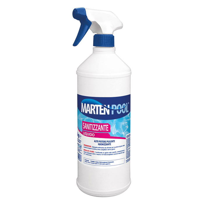 SANITIZZANTE LIQUIDO Kg. 1 - flacone MARTEN 12 PZ