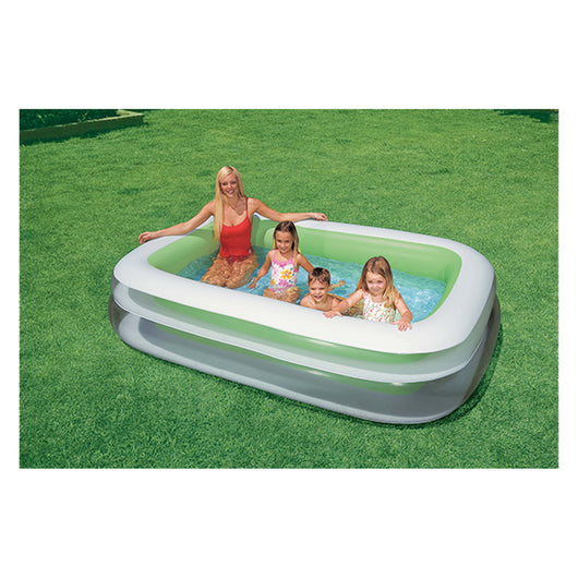 PISCINA GONFIABILE 'FAMILY' cm 262 x  175 x  56 INTEX