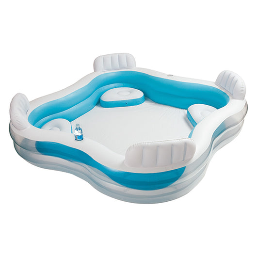 PISCINA GONFIABILE 'FAMILY FOUR' cm 229 x  229 - H cm 66 INTEX