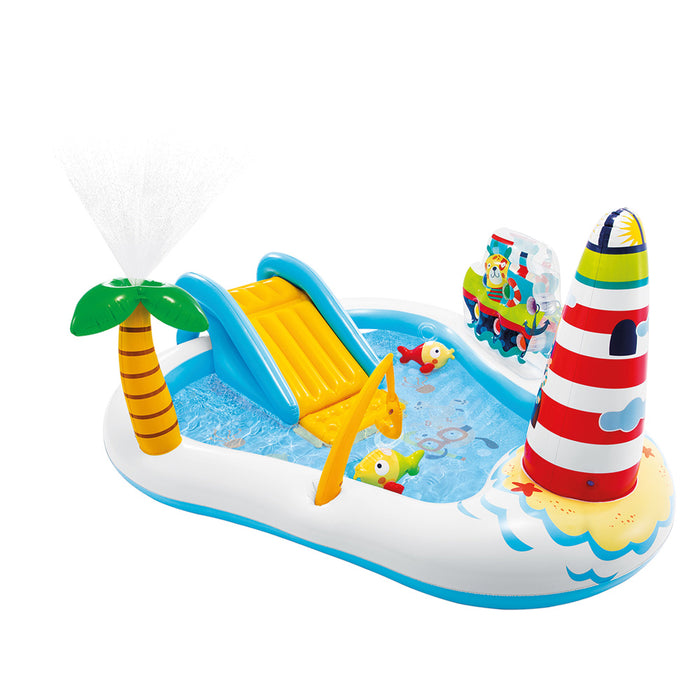 PISCINA GONFIABILE 'FISHING' art. 57162 INTEX