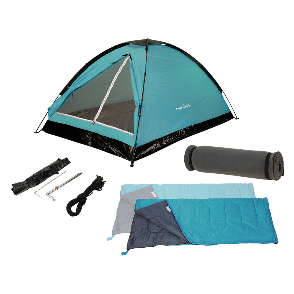 TENDA CON ACCESSORI CAMPEGGIO IN SET 5 pezzi KOOPMAN