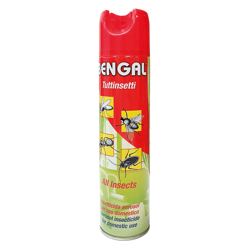 INSETTICIDA SPRAY 'MOSCHE E ZANZARE' ml 400 BENGAL 12 PZ