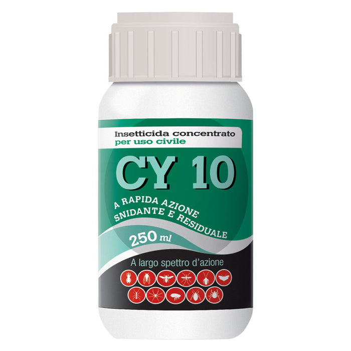 INSETTICIDA LIQUIDO CONCENTRATO 'CY 10' ml 250 VEBI