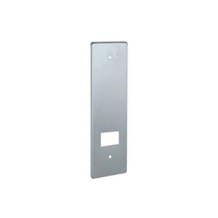 Placca acciaio Inox interasse 185 mm.