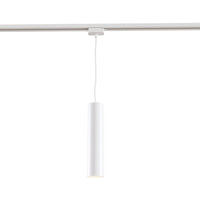 Pendente Per Binario Moderno In Alluminio Bianco 1 Luce