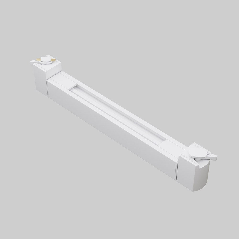 Spot Per Binario Moderno Points Alluminio Bianco 10 Luci Led Calda