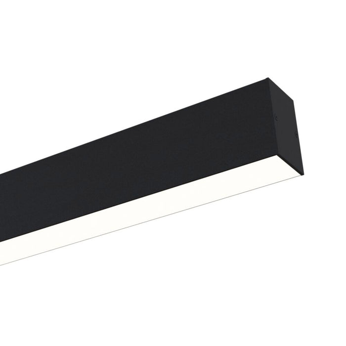 Lampada Per Binario Moderno Alluminio Nero Luce Calda 20W