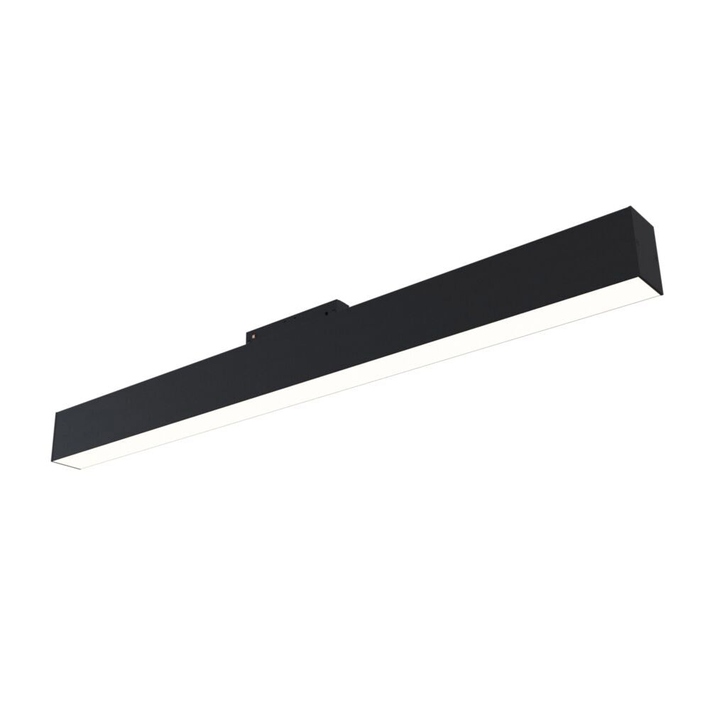 Lampada Per Binario Moderno Alluminio Nero Luce Naturale 20W