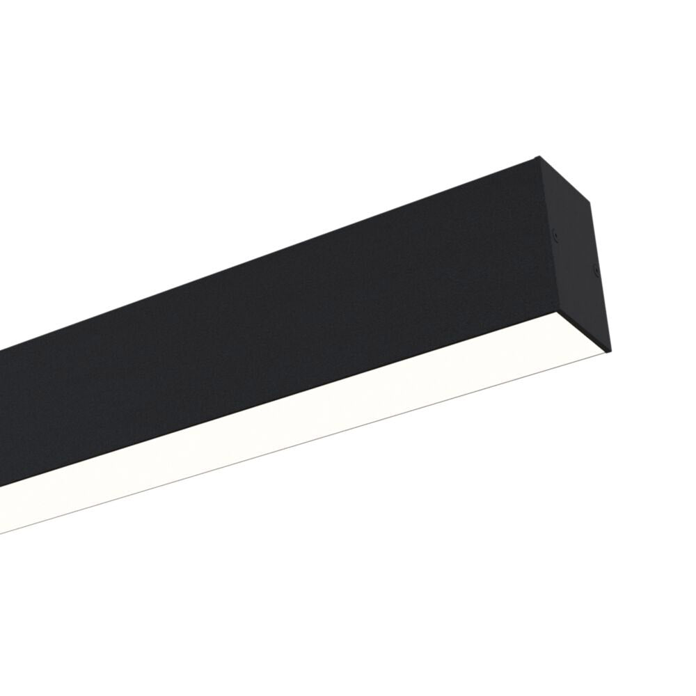 Lampada Per Binario Moderno Alluminio Nero Luce Naturale 20W