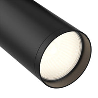 Faretto Per Binario Moderno Focus S Alluminio Nero 1 Luce